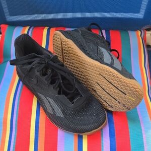 Reebok Nano X Black With Gum Bottom NEW! (No Box)